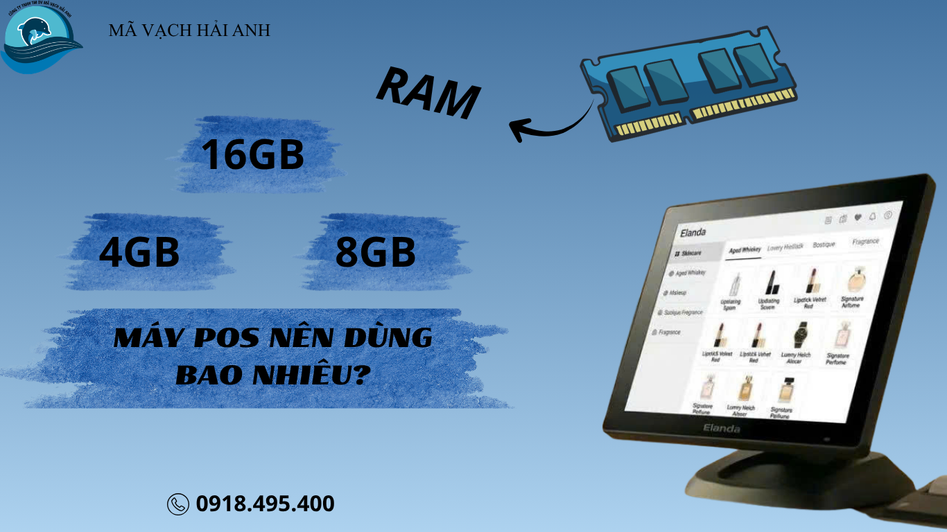 nên chọn RAM bao nhiêu cho máy pos