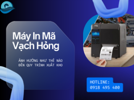 Máy In Mã Vạch Hỏng: Ảnh Hưởng Đến Xuất Kho
